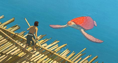 Crvena kornjača (La tortue rouge), red. Michaël Dudok de Wit