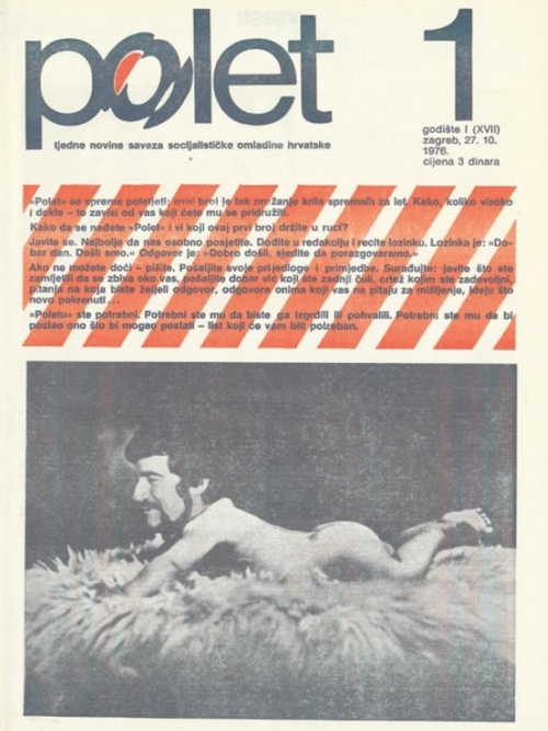 Casopis <em>Polet</em>, 1796., gl. ur. Pero Kvesić